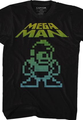 Neon Mega Man T-Shirt