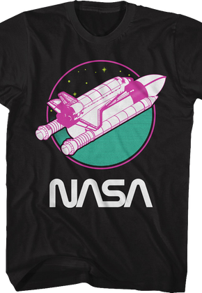 Neon Orbiter NASA T-Shirt