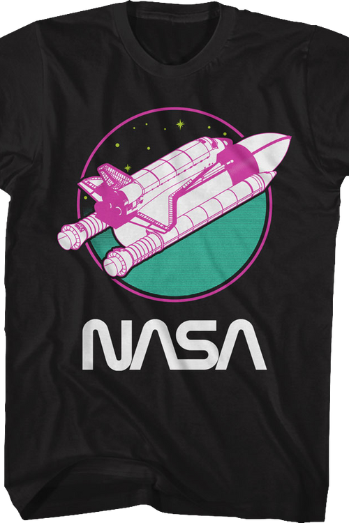 Neon Orbiter NASA T-Shirtmain product image