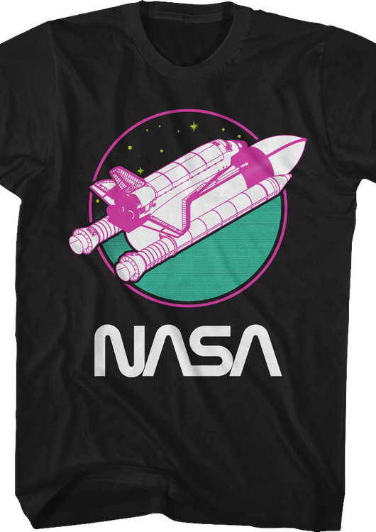 Neon Orbiter NASA T-Shirt - main product image