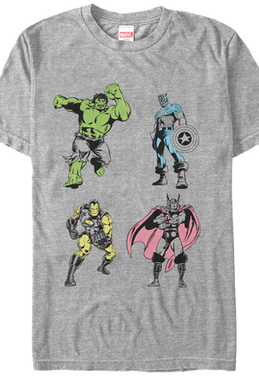 Neon Pop Avengers T-Shirt