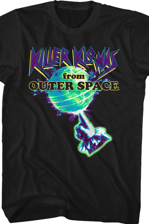Neon Poster Killer Klowns From Outer Space T-Shirtmain product image