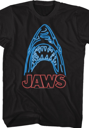 Neon Shark Jaws T-Shirt