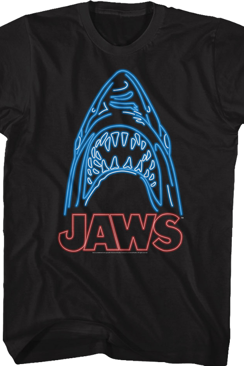 Neon Shark Jaws T-Shirtmain product image