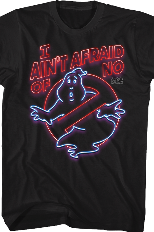 Neon Sign Ghostbusters T-Shirtmain product image