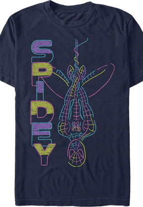 Neon Spider-Man Marvel Comics T-Shirt