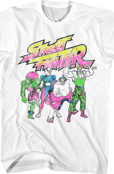Neon Street Fighter T-Shirt