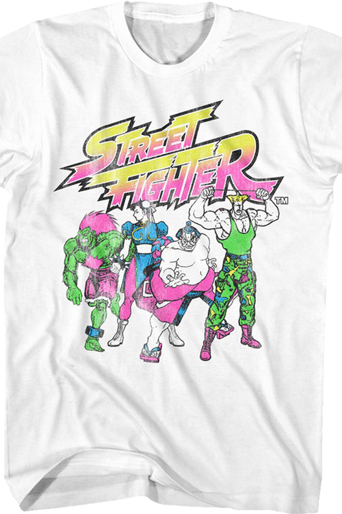 Neon Street Fighter T-Shirtmain product image