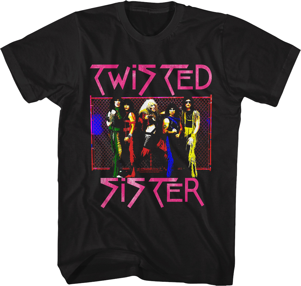Vintage Group Photo Twisted Sister TShirt