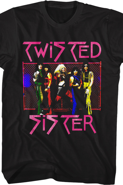 Vintage Group Photo Twisted Sister T-Shirtmain product image