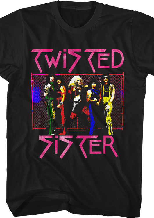 Vintage Group Photo Twisted Sister T-Shirt - main product image