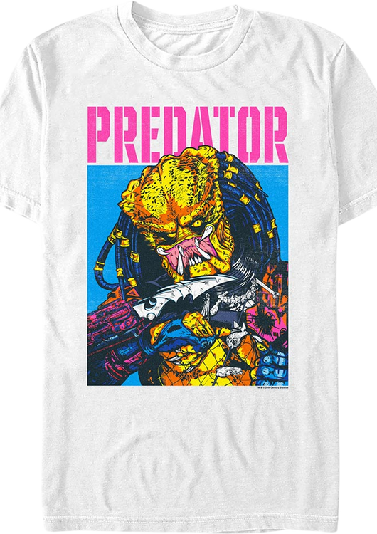Neon Warrior Predator T-Shirt - main product image
