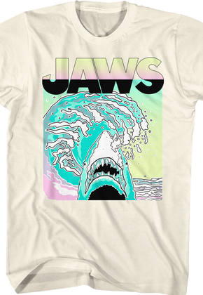 Neon Waves Jaws T-Shirt