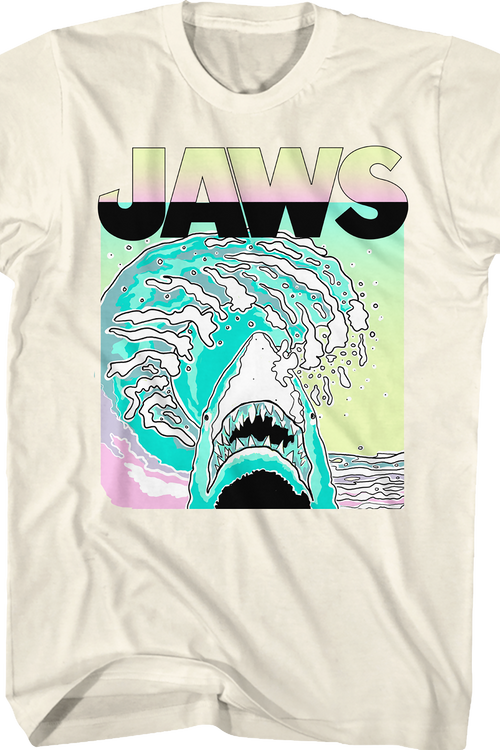 Neon Waves Jaws T-Shirtmain product image