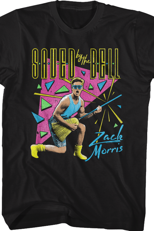 Neon Zack Morris Saved By The Bell T-Shirtmain product image