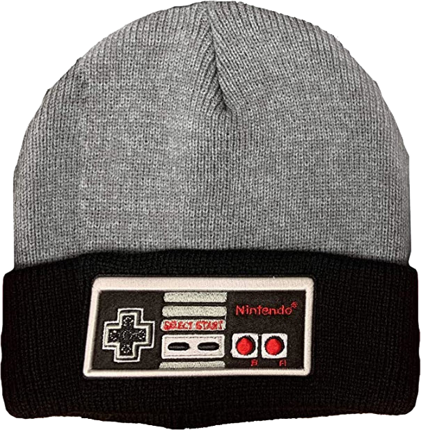 NES Controller Nintendo Cuff Beanie - main product image