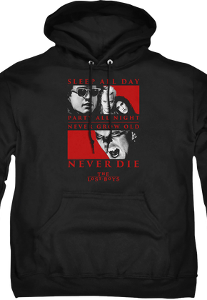 Never Die Lost Boys Hoodie