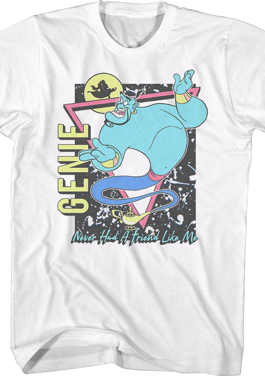 Never Had A Friend Like Me Aladdin T-Shirt - main product image