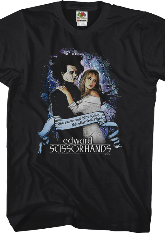 Never Saw Him Again Edward Scissorhands T-Shirt - main product image