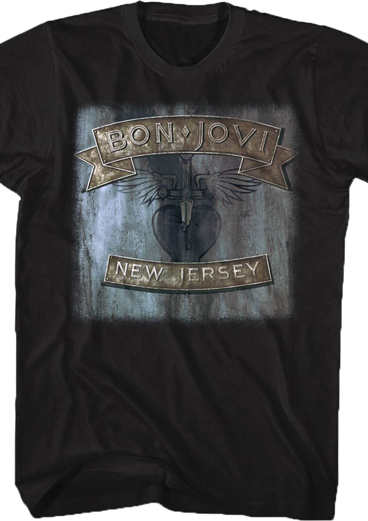 New Jersey Bon Jovi T-Shirt - main product image