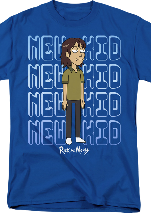 New Kid Rick And Morty T-Shirt - main product image