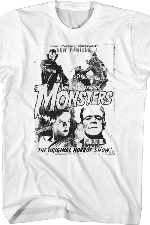 New Thrills Universal Monsters T-Shirtmain product image