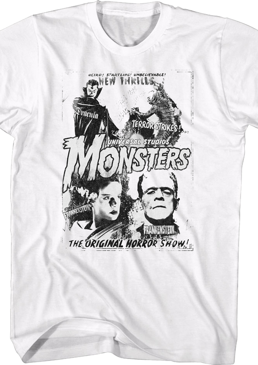 New Thrills Universal Monsters T-Shirt - main product image