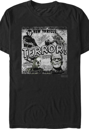 New Thrills Universal Monsters T-Shirt