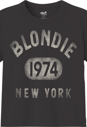 New York 1974 Blondie Crop Top