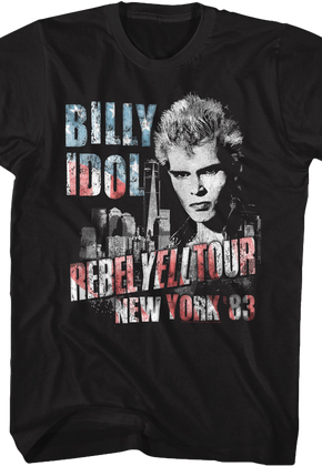 New York '83 Billy Idol T-Shirt