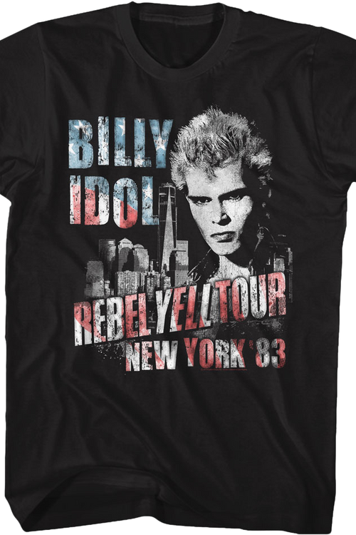 New York '83 Billy Idol T-Shirt - main product image