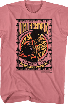 New York City 1970 Jimi Hendrix T-Shirt