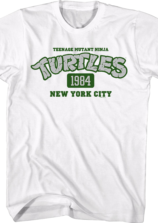 New York City 1984 Teenage Mutant Ninja Turtles T-Shirt - main product image