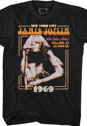 New York City Janis Joplin T-Shirt