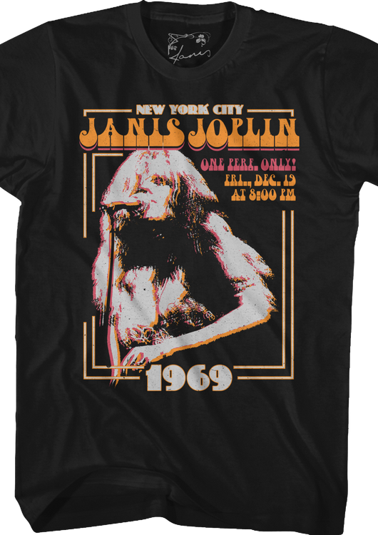 New York City Janis Joplin T-Shirt - main product image