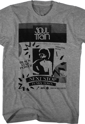 Next Stop Funky Town Soul Train T-Shirt