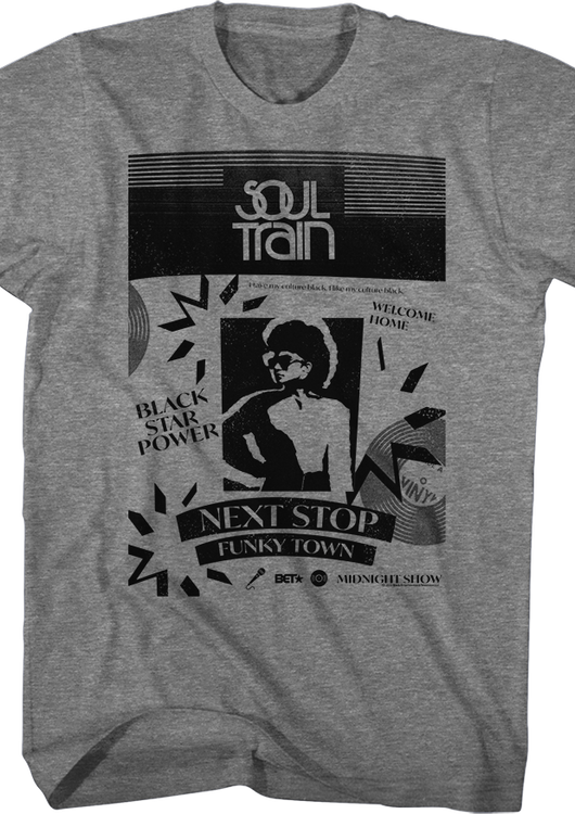 Next Stop Funky Town Soul Train T-Shirt - main product image