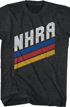 NHRA Stripes National Hot Rod Association T-Shirt