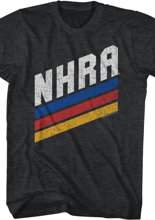 NHRA Stripes National Hot Rod Association T-Shirt - main product image
