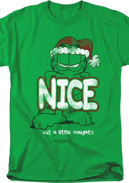 Nice But A Little Naughty Garfield T-Shirt - main product image