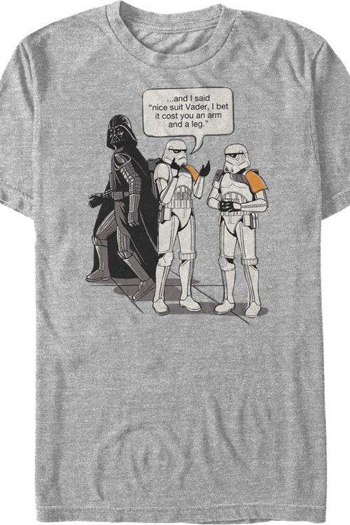 Nice Suit Vader Star Wars T-Shirtmain product image