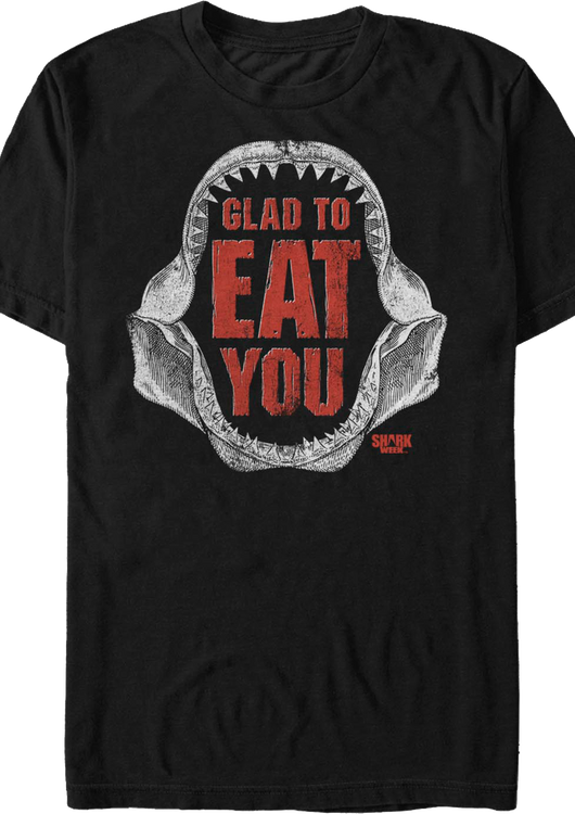 Nice To Eat You Jaws Shark Week T-Shirt - main product image