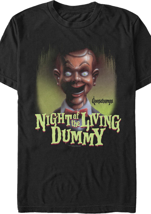 Night of the Living Dummy Goosebumps T-Shirt - main product image