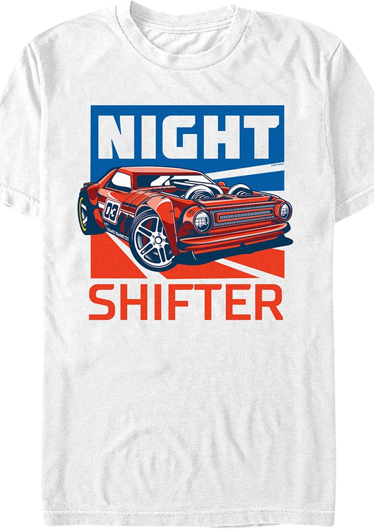 Night Shifter Hot Wheels T-Shirt - main product image