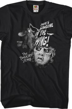 Nightmare at 20,000 Feet Twilight Zone T-Shirt