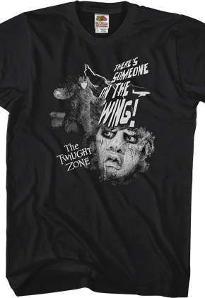 Nightmare at 20,000 Feet Twilight Zone T-Shirt
