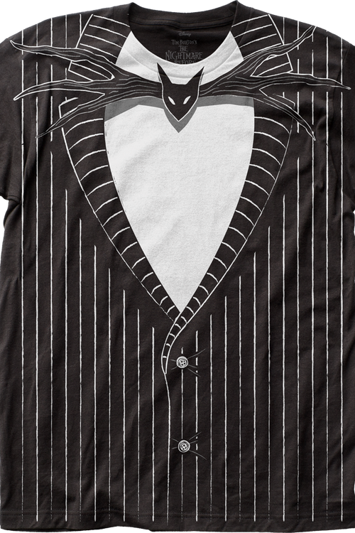 Nightmare Before Christmas Jack Skellington Costume T-Shirt
