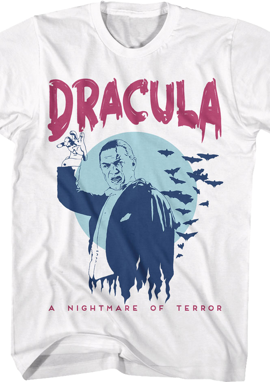 Nightmare Of Terror Dracula Bela Lugosi T-Shirt - main product image