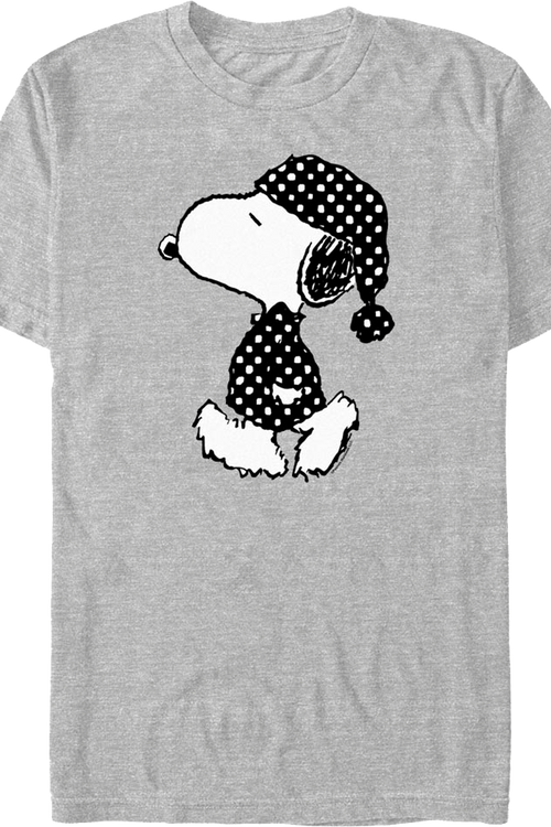 Nighttime Snoopy Peanuts T-Shirtmain product image