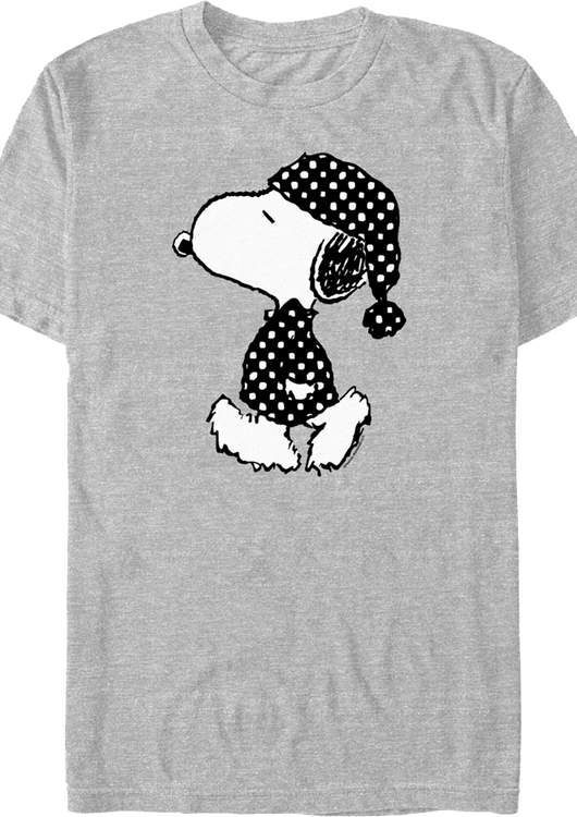Nighttime Snoopy Peanuts T-Shirt - main product image